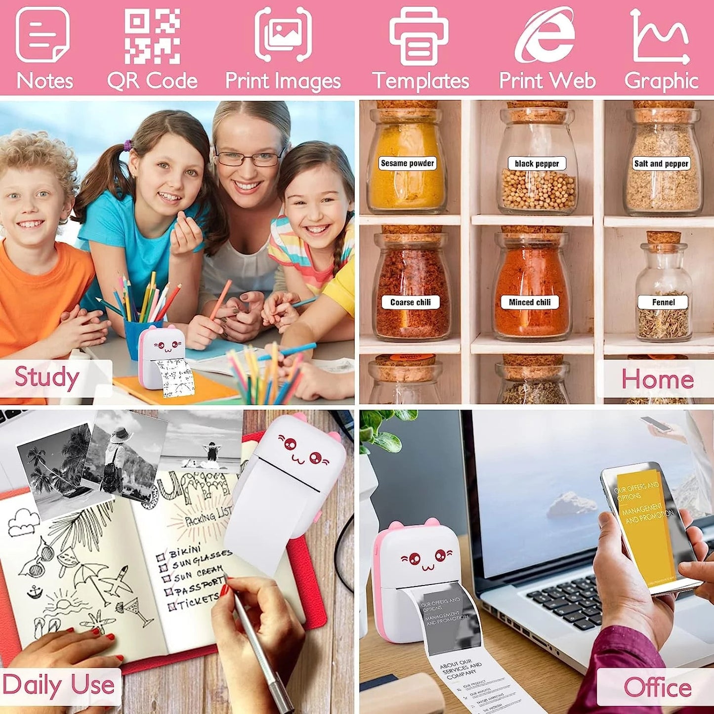 Mini Pocket Printer